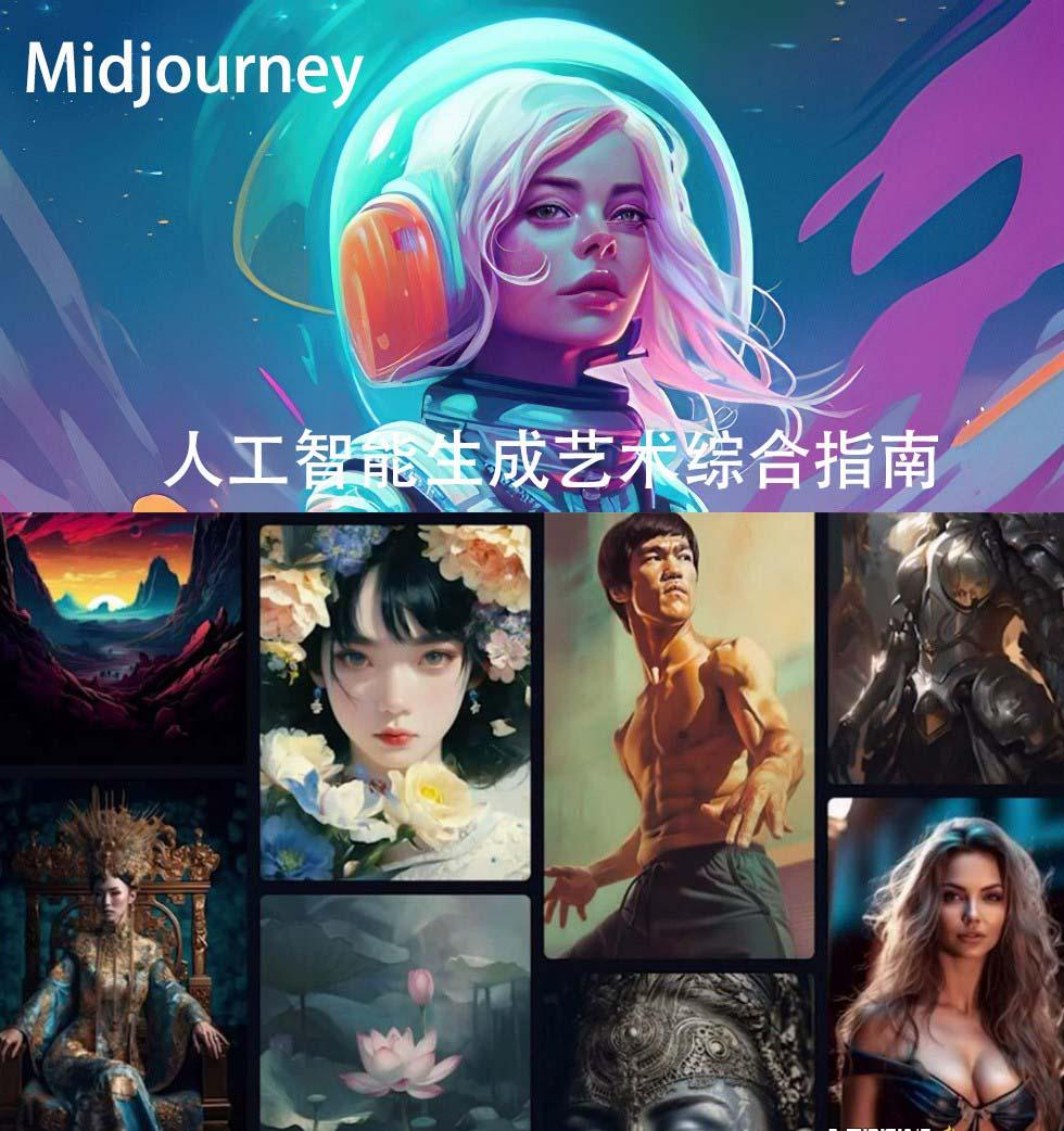 a0372798dce8089ef3e4b68f3e983c4f.jpeg Midjourney及ChatGPT 4人工智能生成艺术图像综合指南-9节课-中英字幕